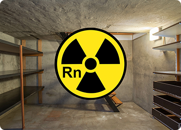 Le radon peut-&ecirc;tre pr&eacute;sent dans l'air int&eacute;rieur des maisons